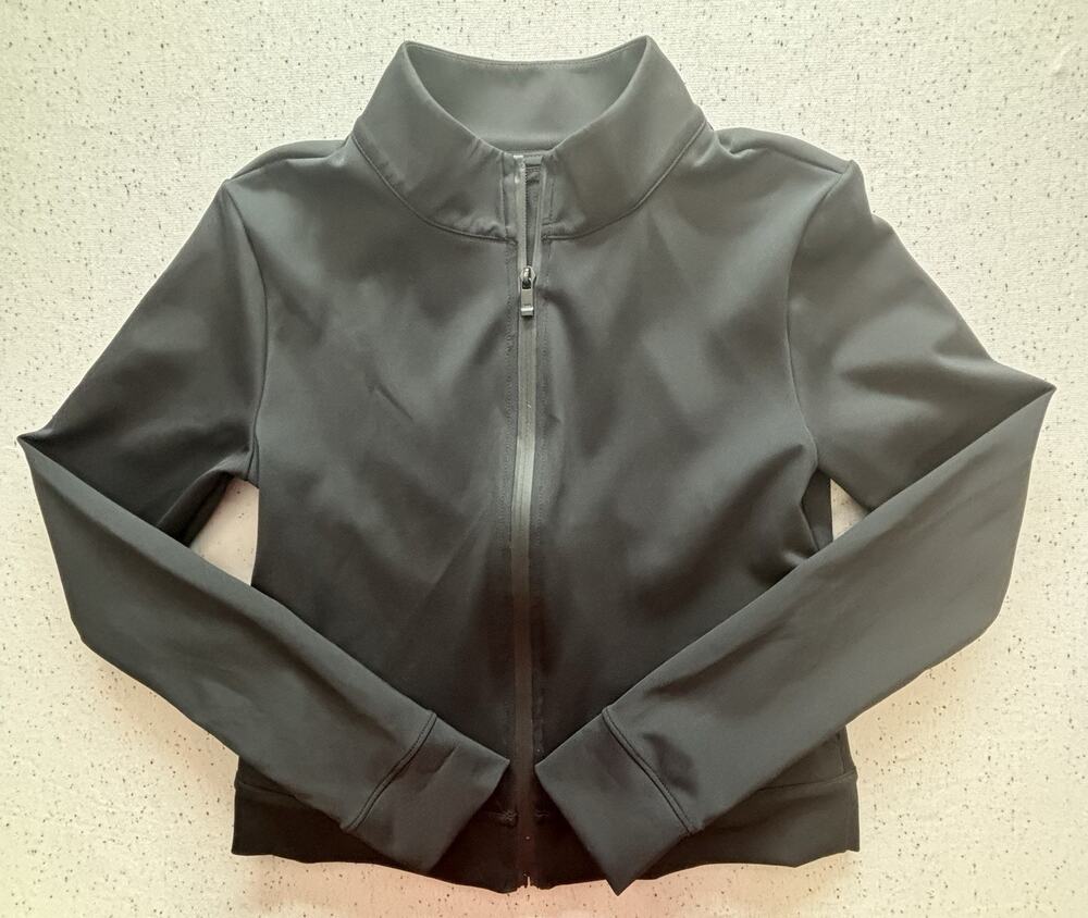 7Diamonds REV Quarter Zip Pullover Gray Activewear Mock Neck Jacket Mens Size M
